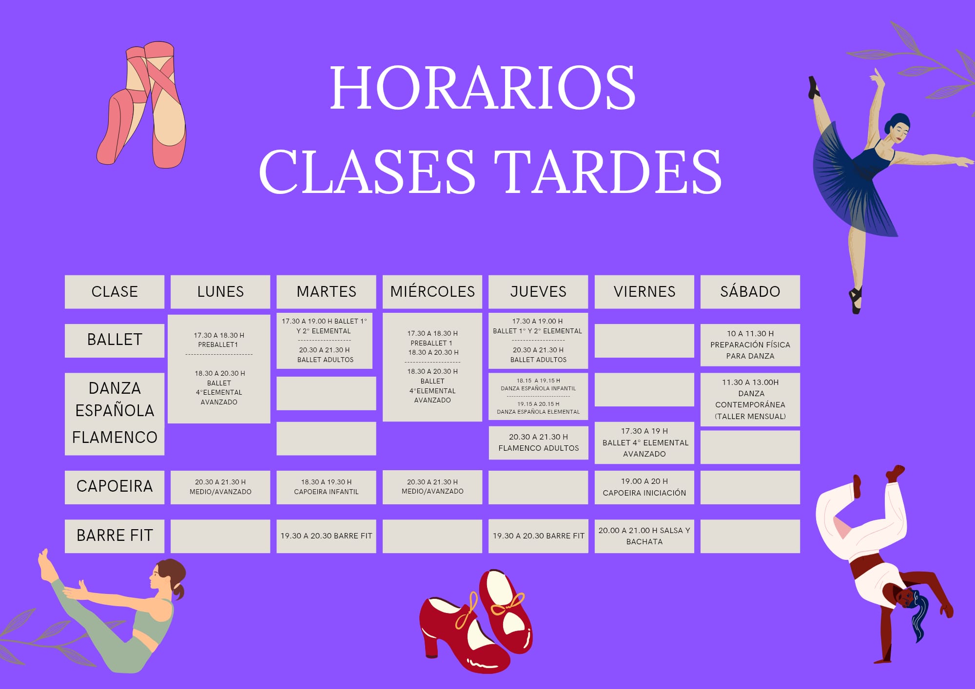 Horarios de Clases